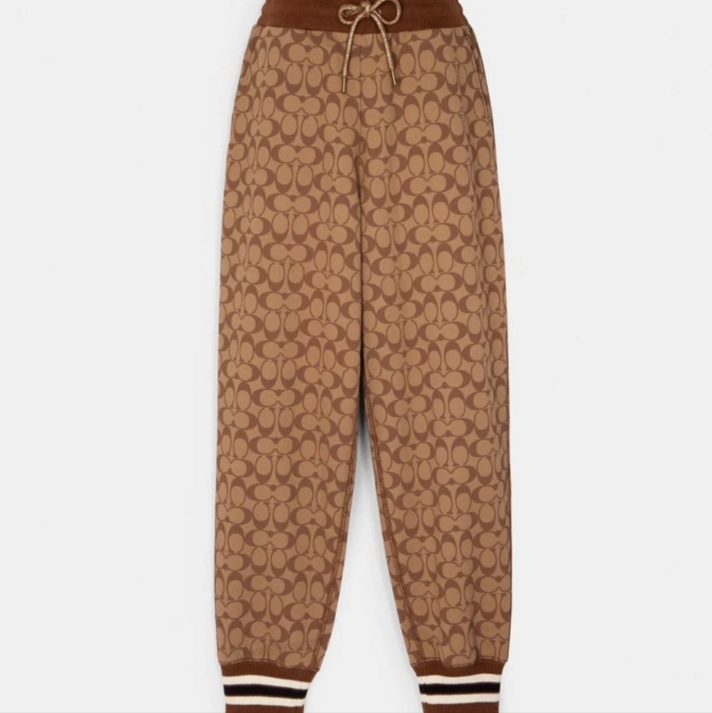 JENNIFER LOPEZ x COACH SIGNATURE ZIP HOODIE AND PANTS